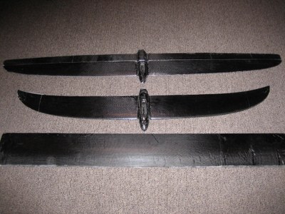 Top view of Hydrofoils
