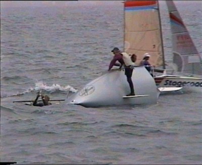 Between Sprints - Tim Bartlett doing something we dont often see!