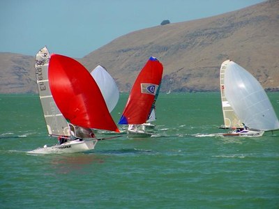 Kites every which way. R595 Subwoofe, R587 Dimension Polyant, B3D and R581 Stagecoach