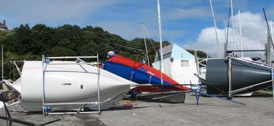 2007 Leander rigging area