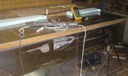 Oven in operation