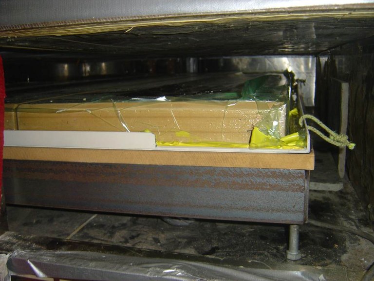 Oven side view