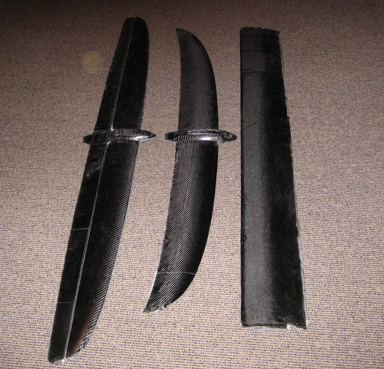 Side view of Hydrofoils 