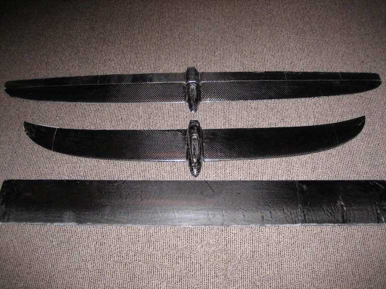 Top view of Hydrofoils