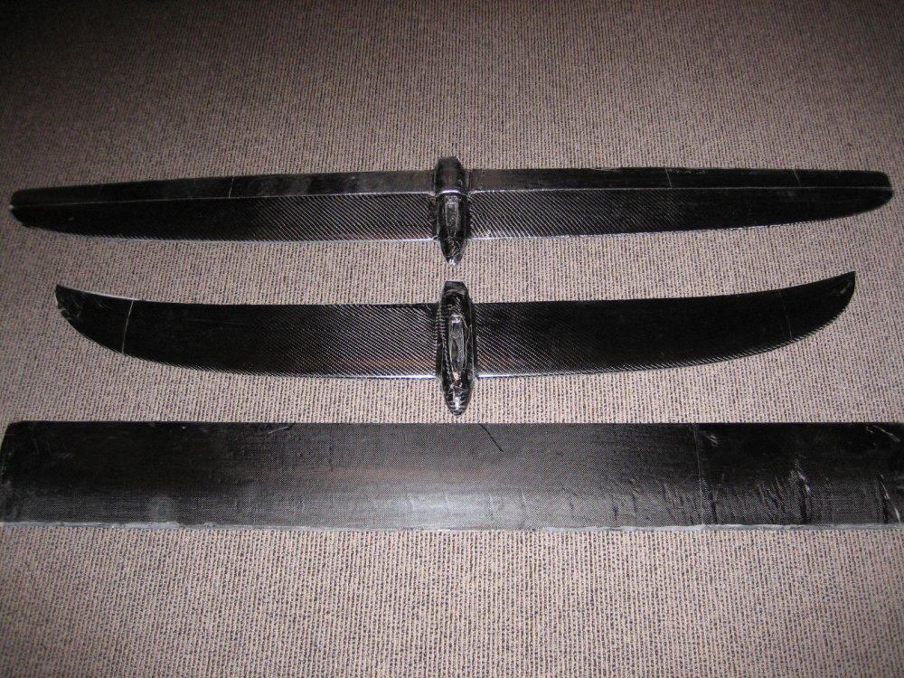 Top view of Hydrofoils