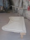 Back tank top mold
