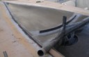 Foredeck glued on