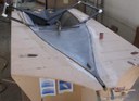 View from bow prior to removing from mould
