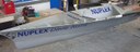 Side view of painted hull