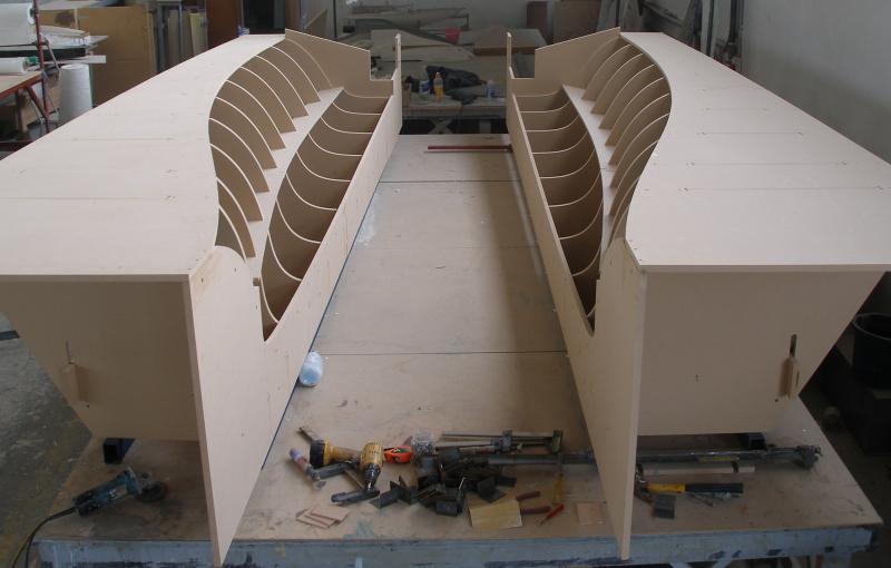 Mould framing front view