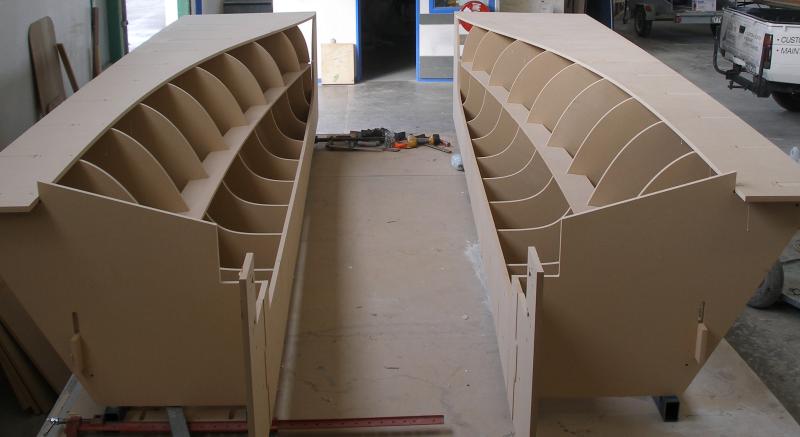 Mould framing rear view
