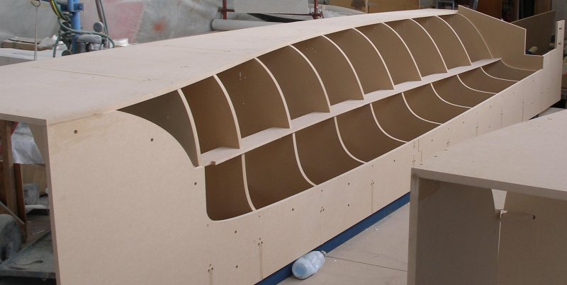 Mould framing side view