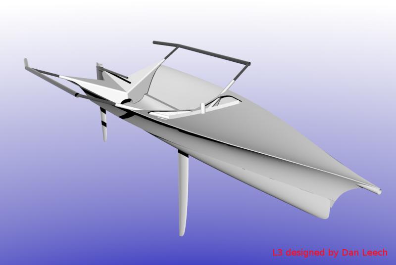 L3 viewed from just above starboard of bow