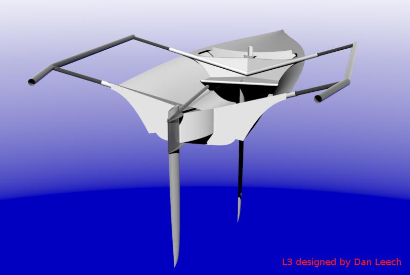 L3 viewed from just above transom