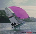 R581 Stagecoach - Steve Hogg and Neill Wood Airborne at Evans Bay, Wellington, 2002