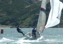 Stagecoach Steve Hogg and Neill Wood kite drop