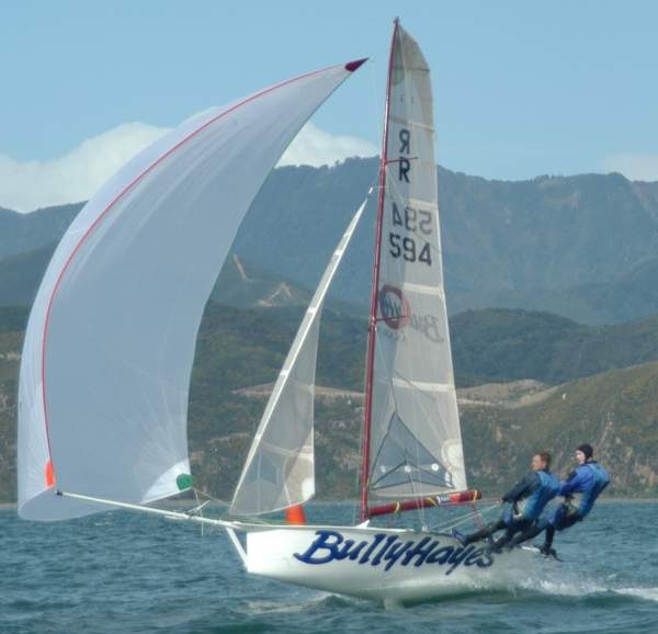 Bulley Hayes Danny Folter and Paul MacGibbon kite