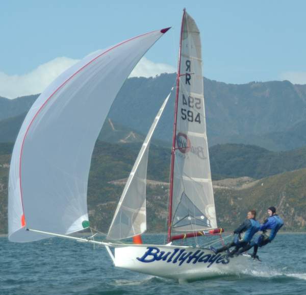 Bulley Hayes Danny Folter and Paul MacGibbon kite