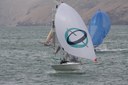 R589 - Merde - David Pairman and Tim Allan foiling kite