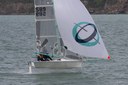 R589 - Merde - David Pairman and Tim Allan foiling kite