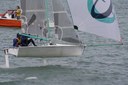 R589 - Merde - David Pairman and Tim Allan foiling kite