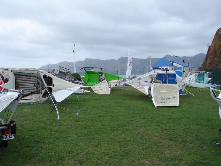 rigging area