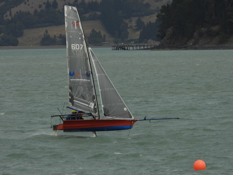 Upwind R607 - TheVirtual - Paul Roe and Malcolm Snowdon