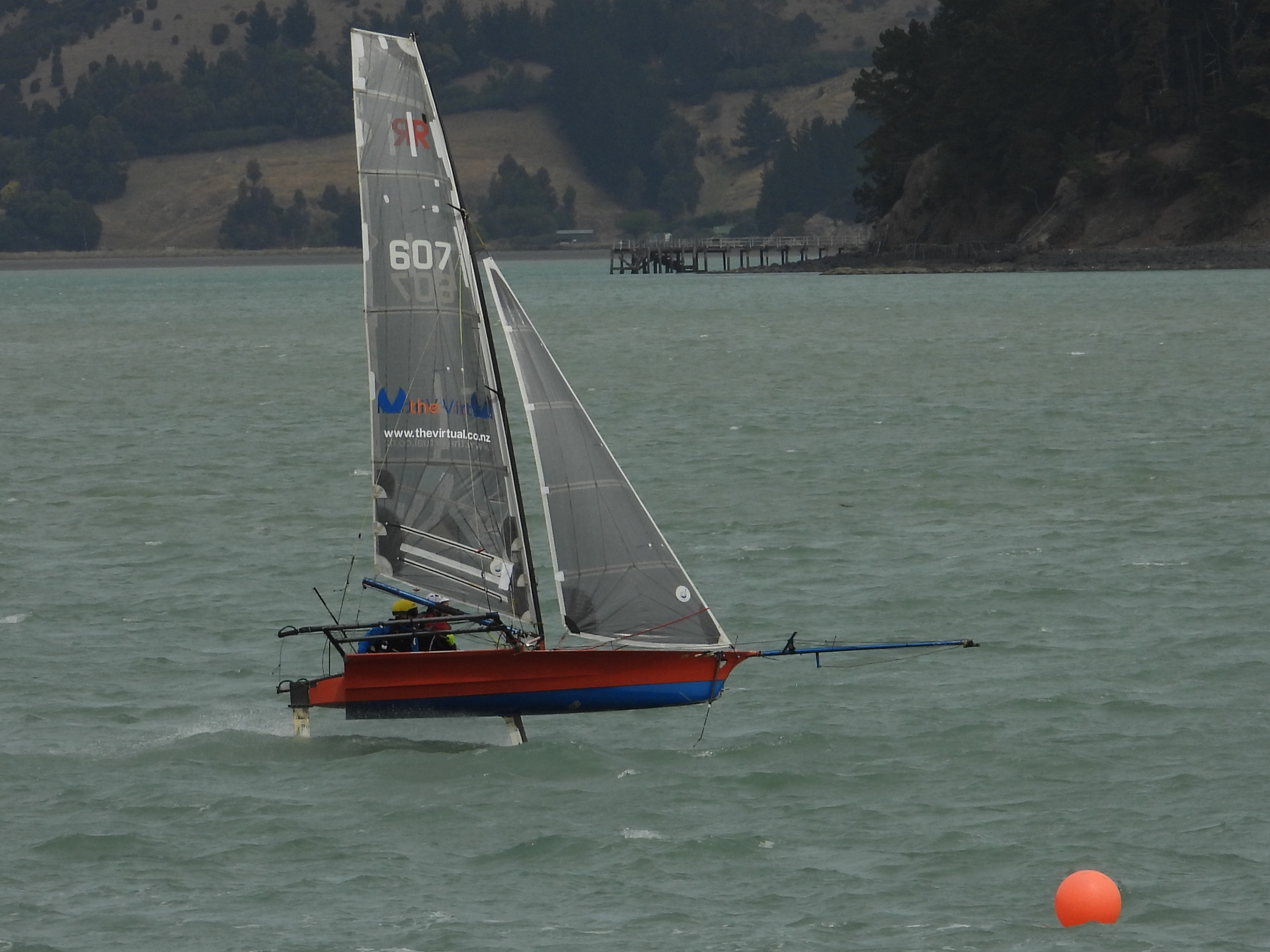 Upwind R607 - TheVirtual - Paul Roe and Malcolm Snowdon