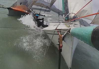 Rig Clash Onboard R603 - L3 - Paul MacIntosh and Vaughan Snowdon, R589 - Merde - David Pairman and Peter Holder