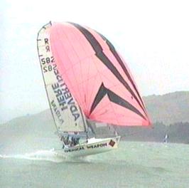 Sean Milner and Steve MacIntosh in Chemical Weapon (R582) - Lyttelton 2000