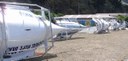 R Class skiff hull shapes - International Rope Braids (L2), Nuplex Davie Norris (L3), Subwoofer (Woof), Woof (Bulley Hayes), More FM (modified Woof)