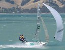 Dave Pairman and Tim Allan R589 Meridian Energy kite run