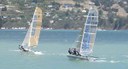 Liquid and Nuplex Davie Norris on the wind