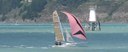 Mitch Dean and Tony Park R593 Liquid kite run