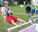 William Talbot trapeze training