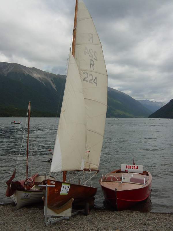 R244 Radiant - on beach at Lake Rotoiti