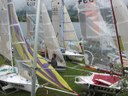 R Fleet rigging in Wanaka  Nov 2006