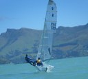 R589 - Merde - Steve MacIntosh and David Pairman launching the foiling woof