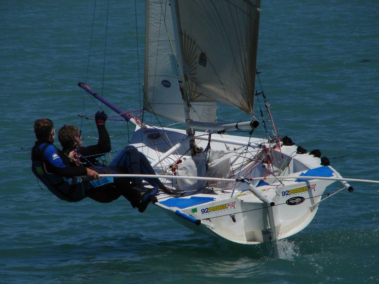 R565 - 92MoreFM - Steve MacIntosh and Tony Park Foiling