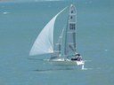 R589 - Merde - David Pairman and Ellen Palmer Foiling Kite