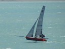 R607 - TheVirtual - Paul Roe and Jess Hix foiling upwind