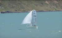 Foiling Rclass Sailing November 26, 2011